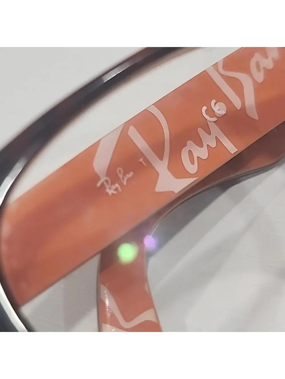 Ray Ban RB5184 5159 Small Tortoise Orange Oval Eyeglasses 50-18 145 Hooked Arms